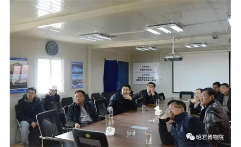 王继平副市长深入昭君文化旅游区建设项目现场协调相关工作