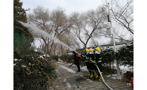 筑牢消防安全防线 昭君博物院在行动