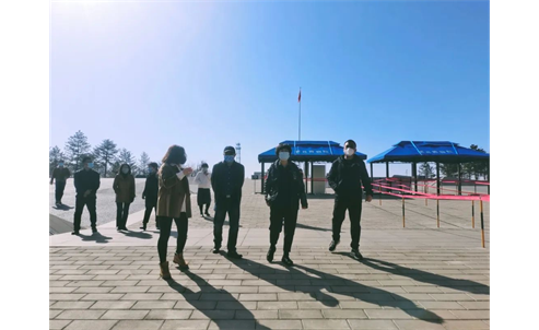 呼和浩特市文化旅游广电局检查组在昭君博物院调研疫情防控和创城工作