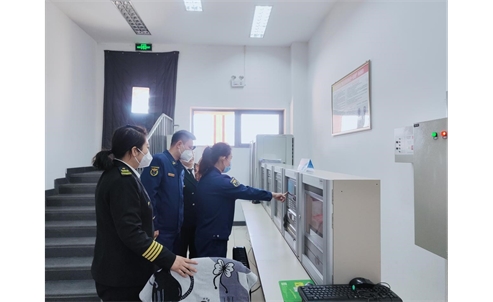 玉泉区消防救援大队人员深入重点文物保护单位昭君博物院开展“双随机，一公开”检查工作